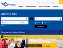 Tablet Screenshot of hermes.nl